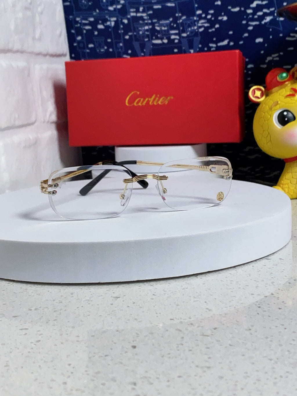 Cartier Fashion Silver Lens Sunglasses for Men & Women - 382785 - detail image 2