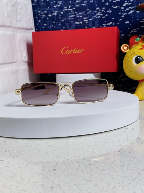 Cartier CT0473S Metal Square Silver Lens Sunglasses for Men & Women - 465918 - detail image 2