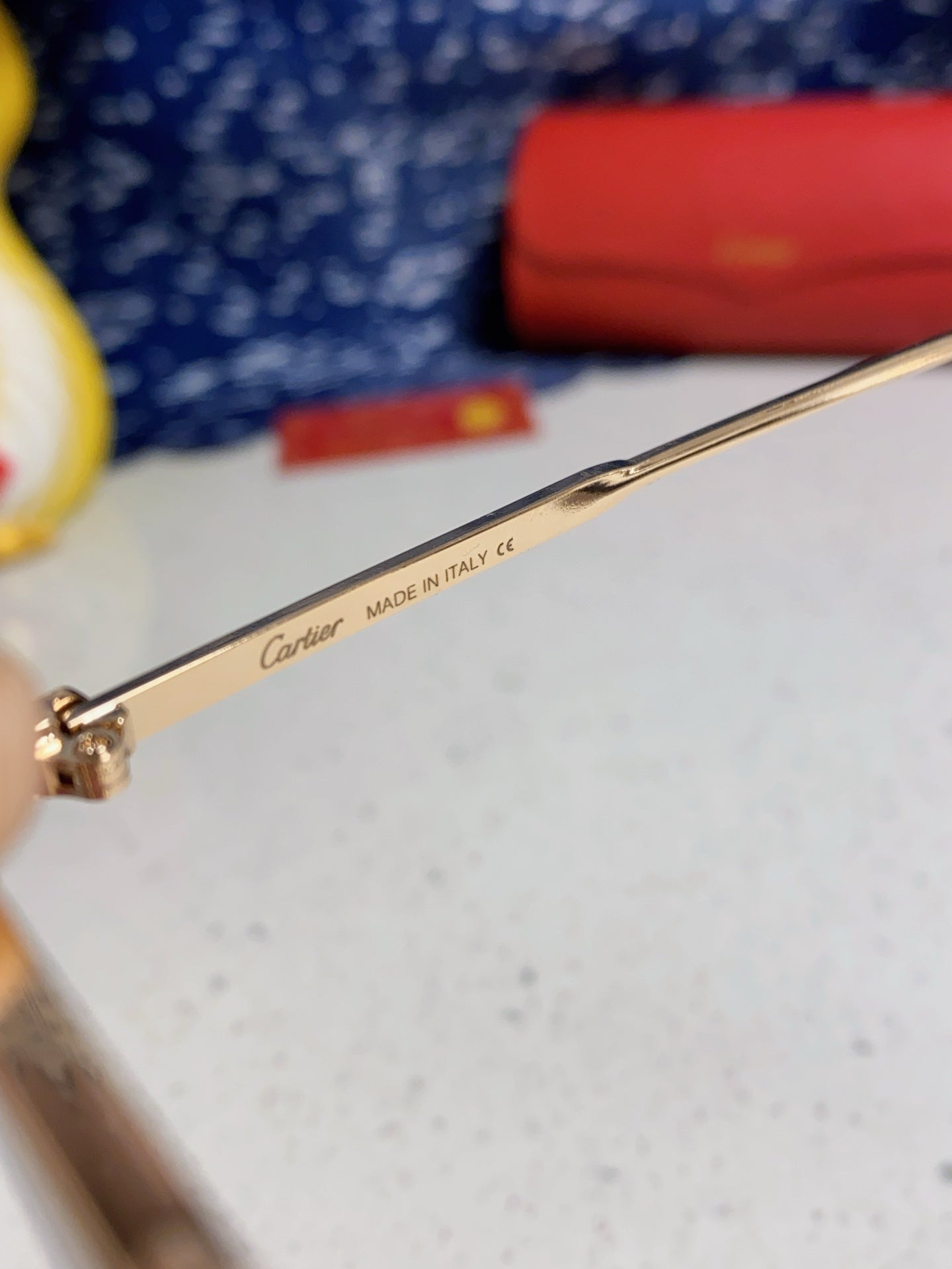 Cartier Aviator Silver Lens Sunglasses for Men & Women - 382786 - detail image 7