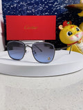 Cartier Aviator Silver Lens Sunglasses for Men & Women - 382788