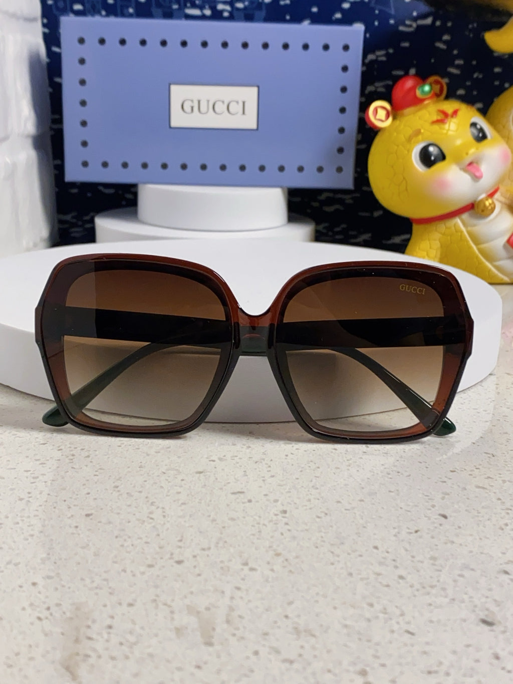 Gucci Fashion Brown Lens Sunglasses for Men & Women - 398366 - detail image 9