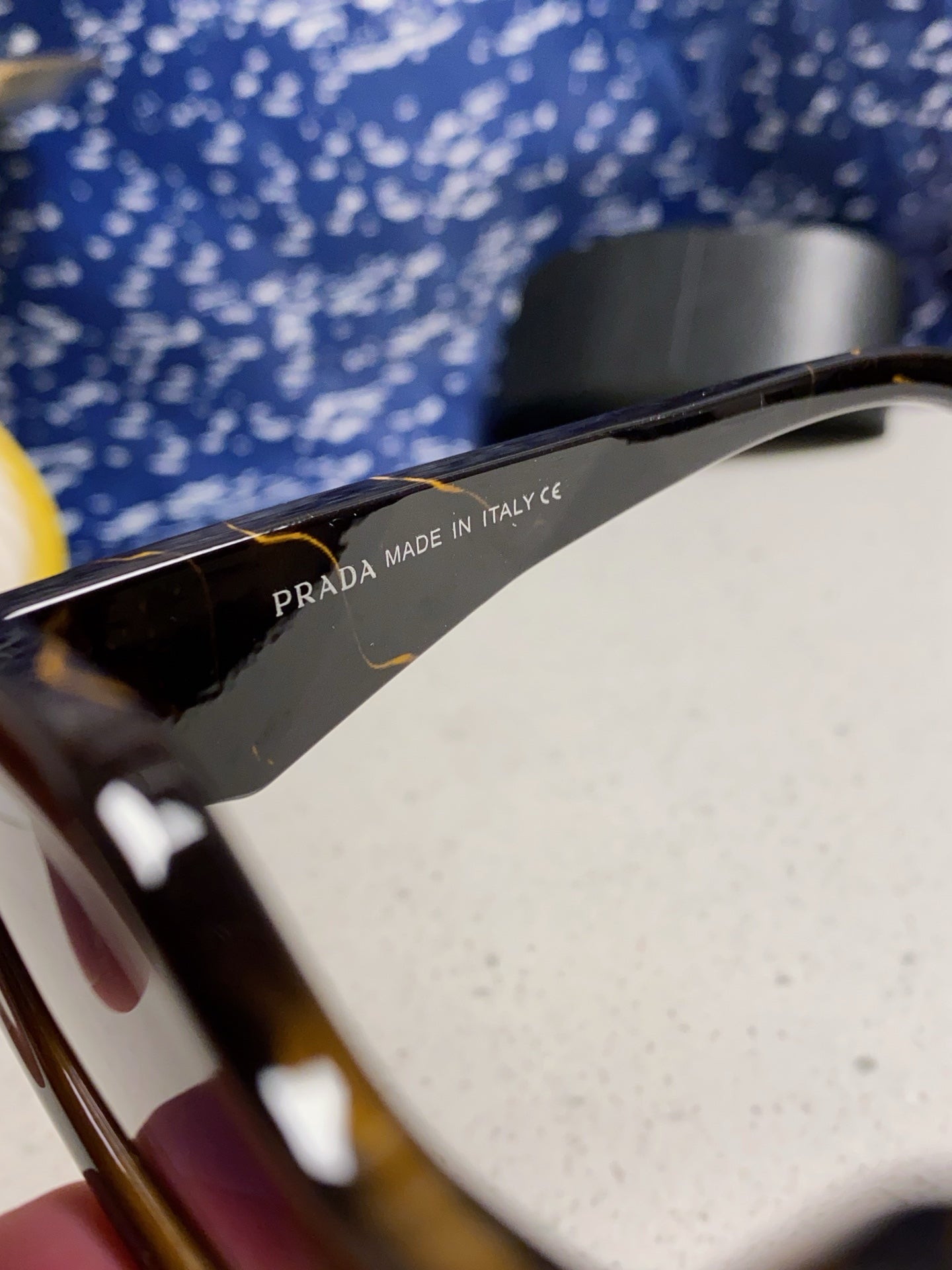 Prada 14ZSF Cat-Eye Silver Lens Sunglasses for Women - 398922 - detail image 8