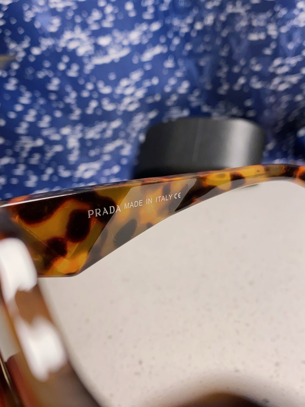 Prada 14ZSF Cat-Eye Brown Lens Sunglasses for Women - detail image 7