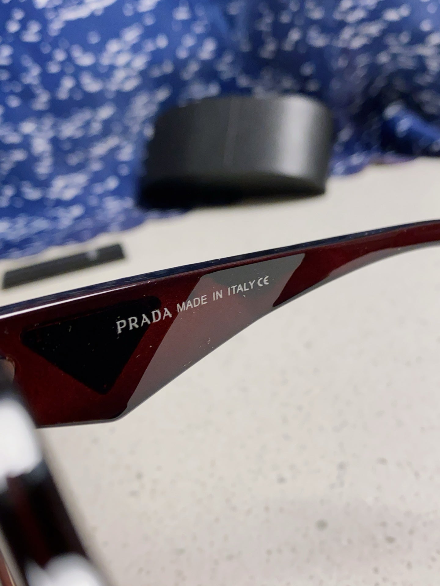 Prada 14ZSF Cat-Eye Silver Lens Sunglasses for Women - detail image 8