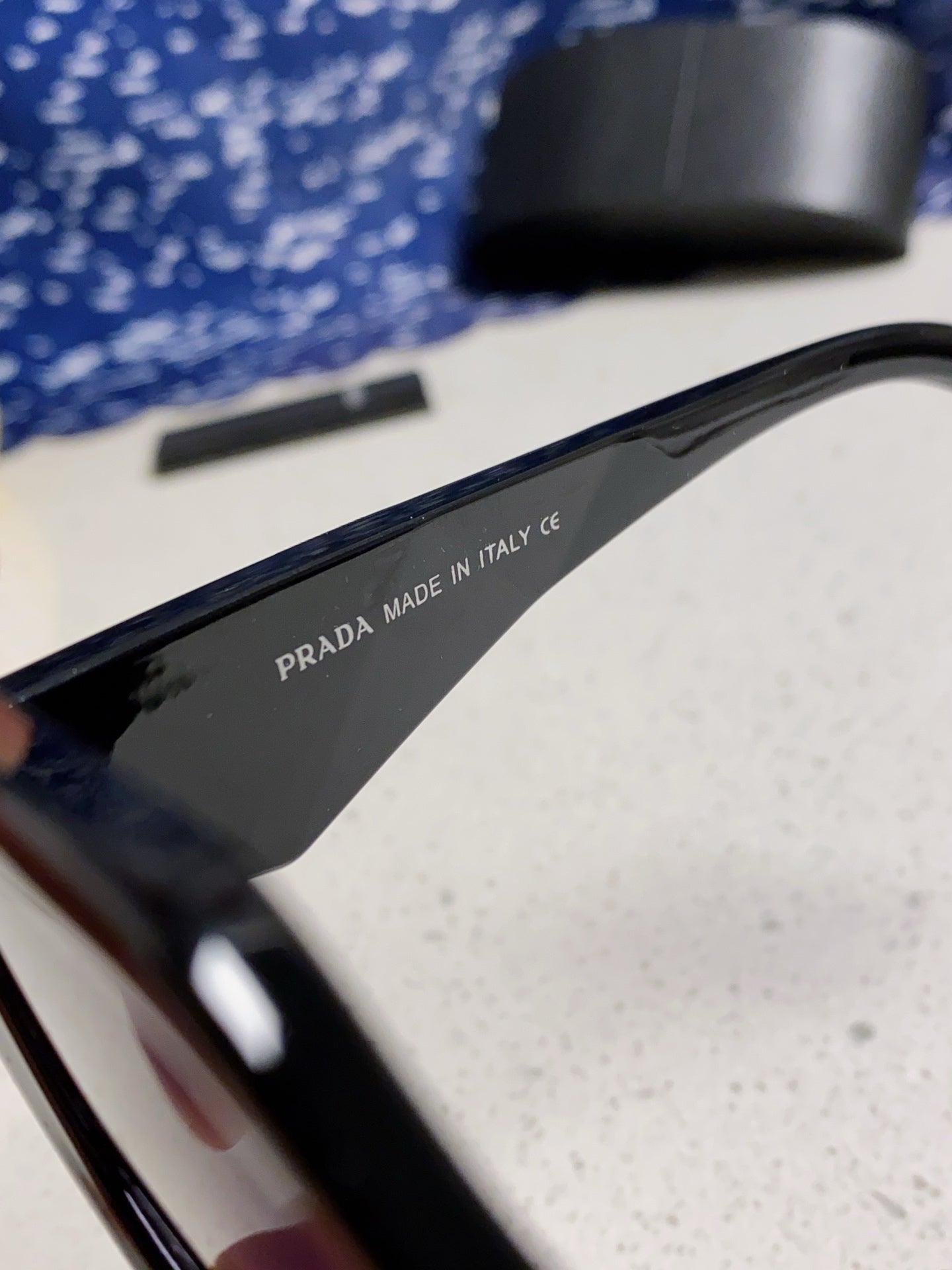 Prada 14ZSF Cat-Eye Pink Lens Sunglasses for Women - detail image 9