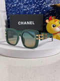 Chanel Oversized Silver Lens Sunglasses for Men & Women - 398610