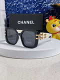 Chanel Oversized Silver Lens Sunglasses for Men & Women - 398614