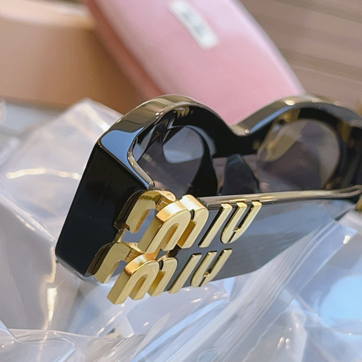 Miu Miu Fashion Red Lens Sunglasses for Men & Women - 382983 - detail image 3