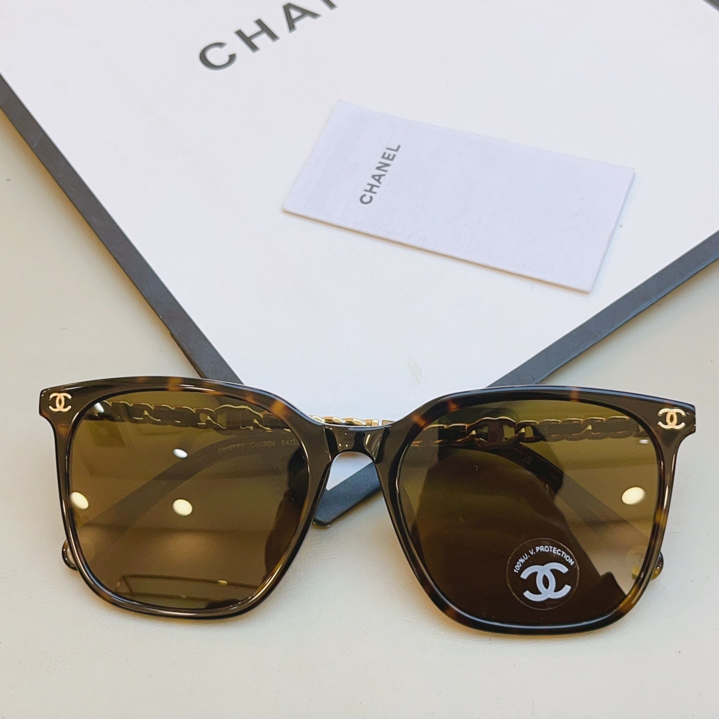 Chanel CH0771 Fashion Black Lens Sunglasses for Men & Women - 493496 - detail image 5