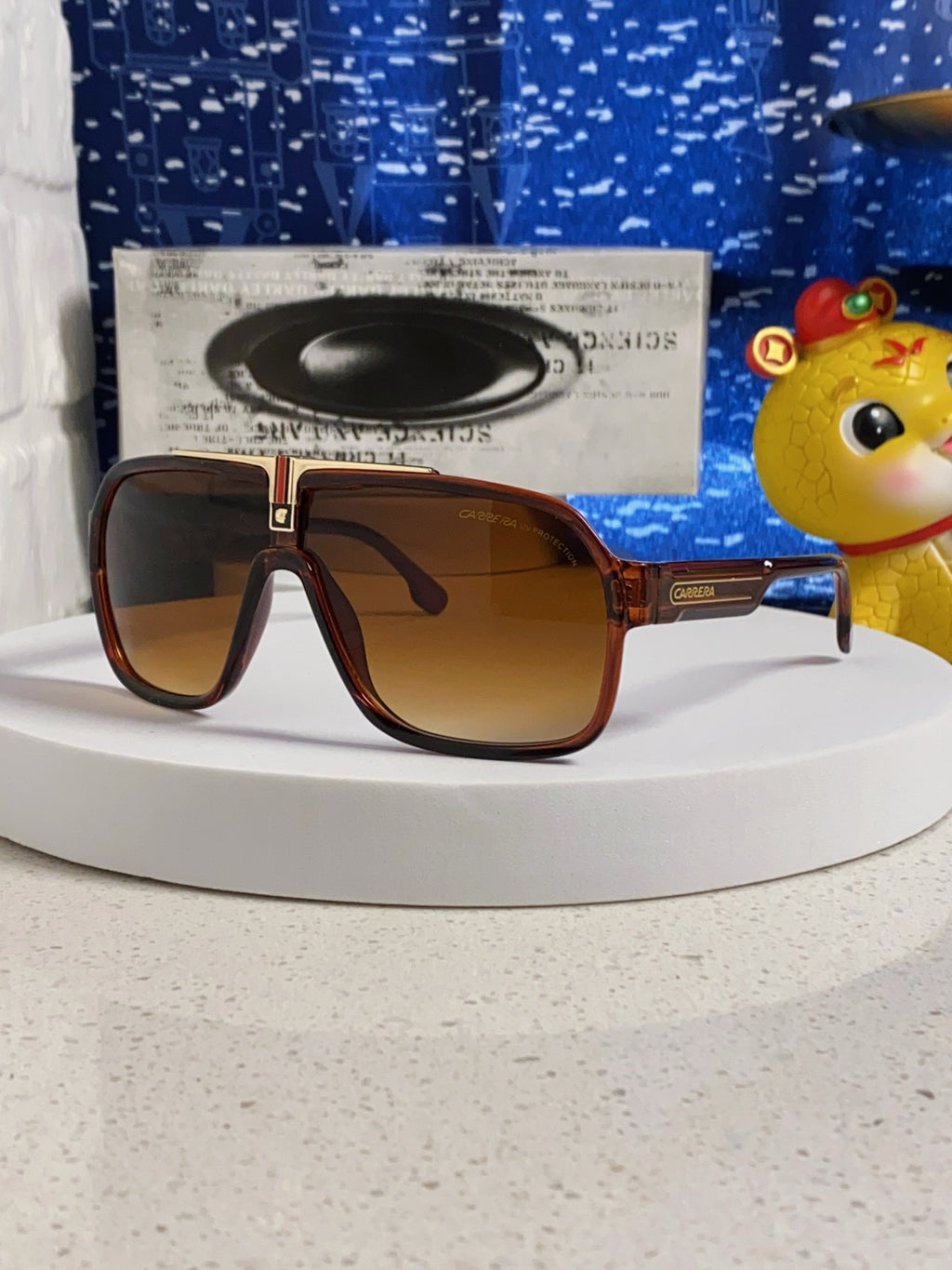 Cartier Aviator Brown Lens Sunglasses for Men - 449494