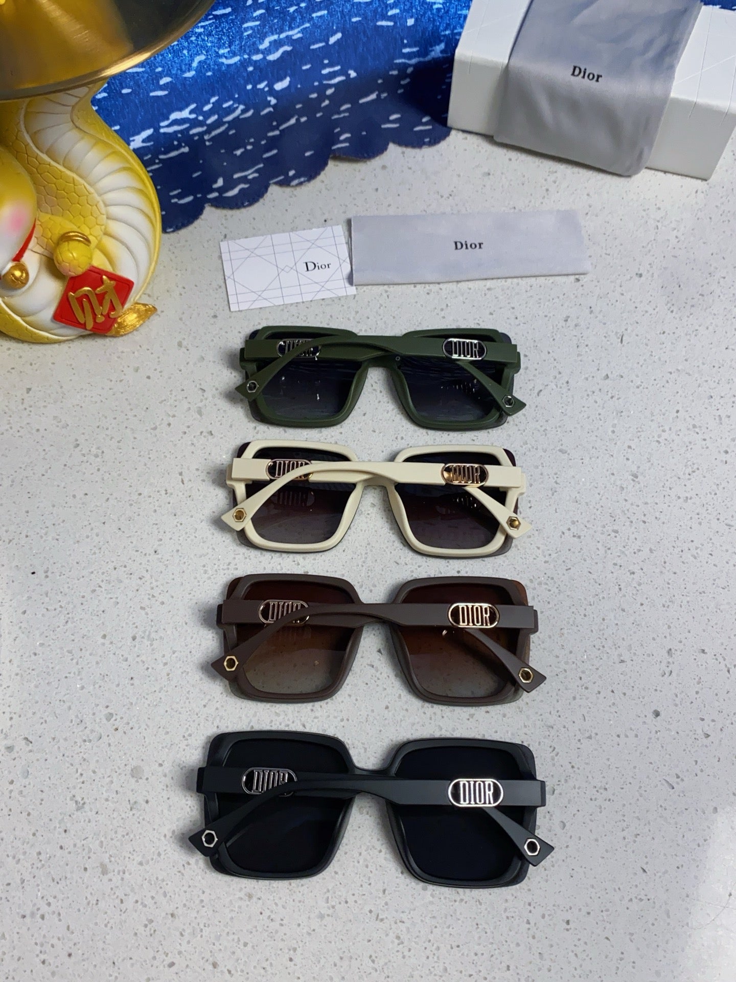 Dior Polarized Fashion Silver Lens Sunglasses for Women - 465355 - detail image 11