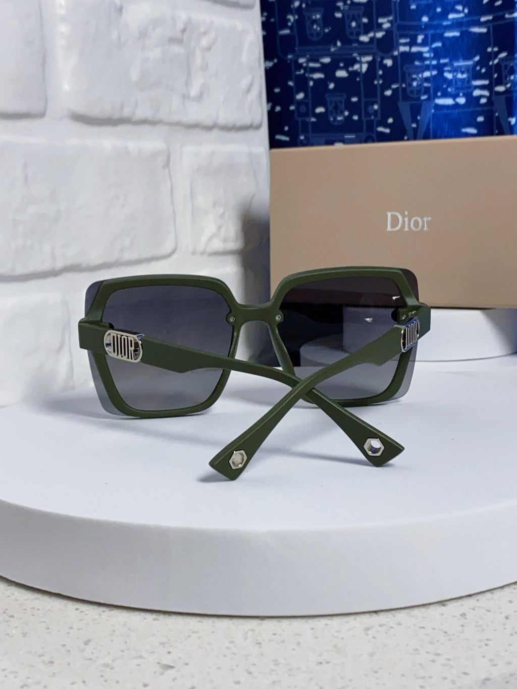 Dior Polarized Fashion Silver Lens Sunglasses for Women - 465353 - detail image 3