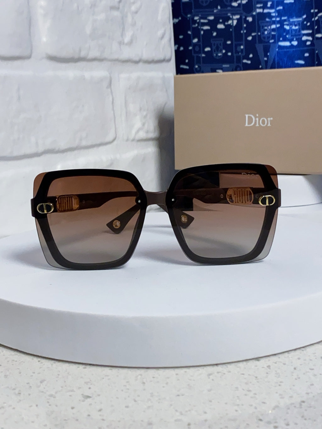 Dior Polarized Fashion Silver Lens Sunglasses for Women - 465355 - detail image 2