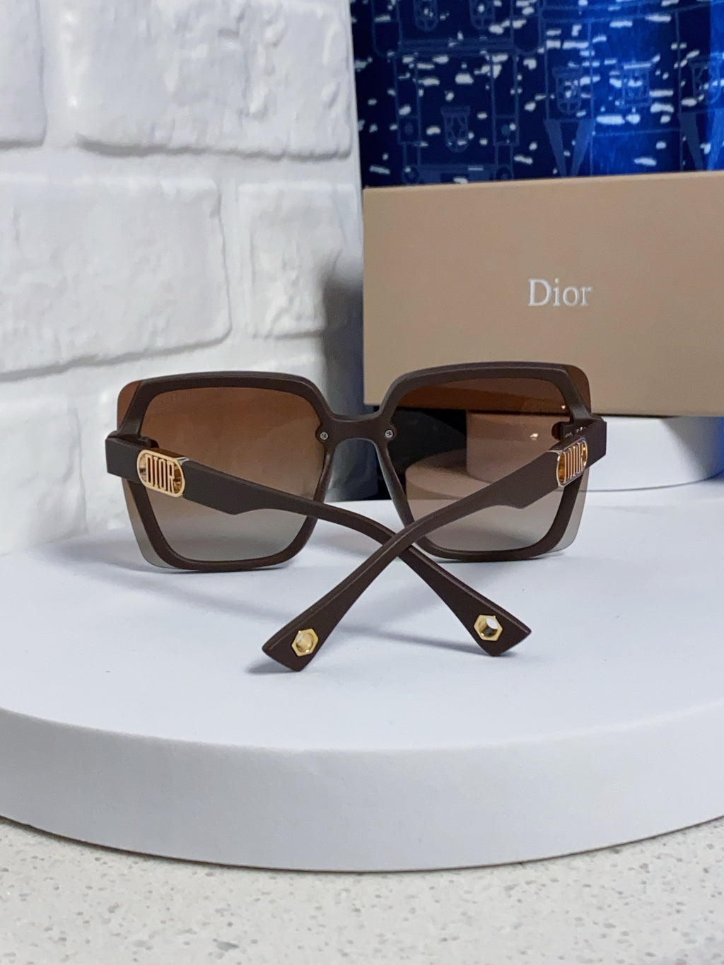 Dior Polarized Fashion Silver Lens Sunglasses for Women - 465355 - detail image 3
