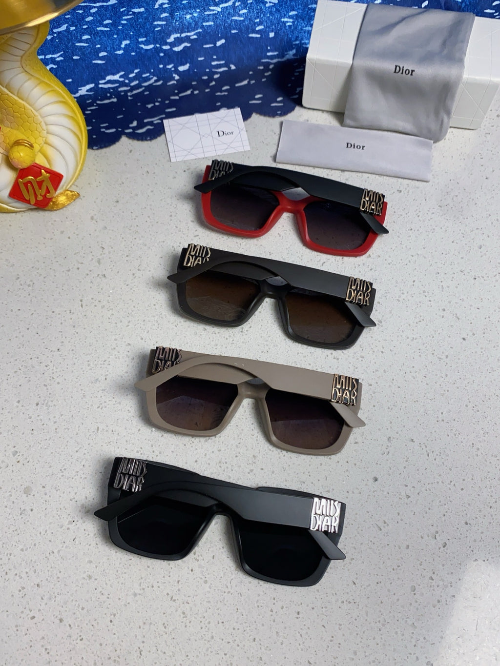 Dior Fashion Silver Lens Sunglasses for Women - 465261 - detail image 9