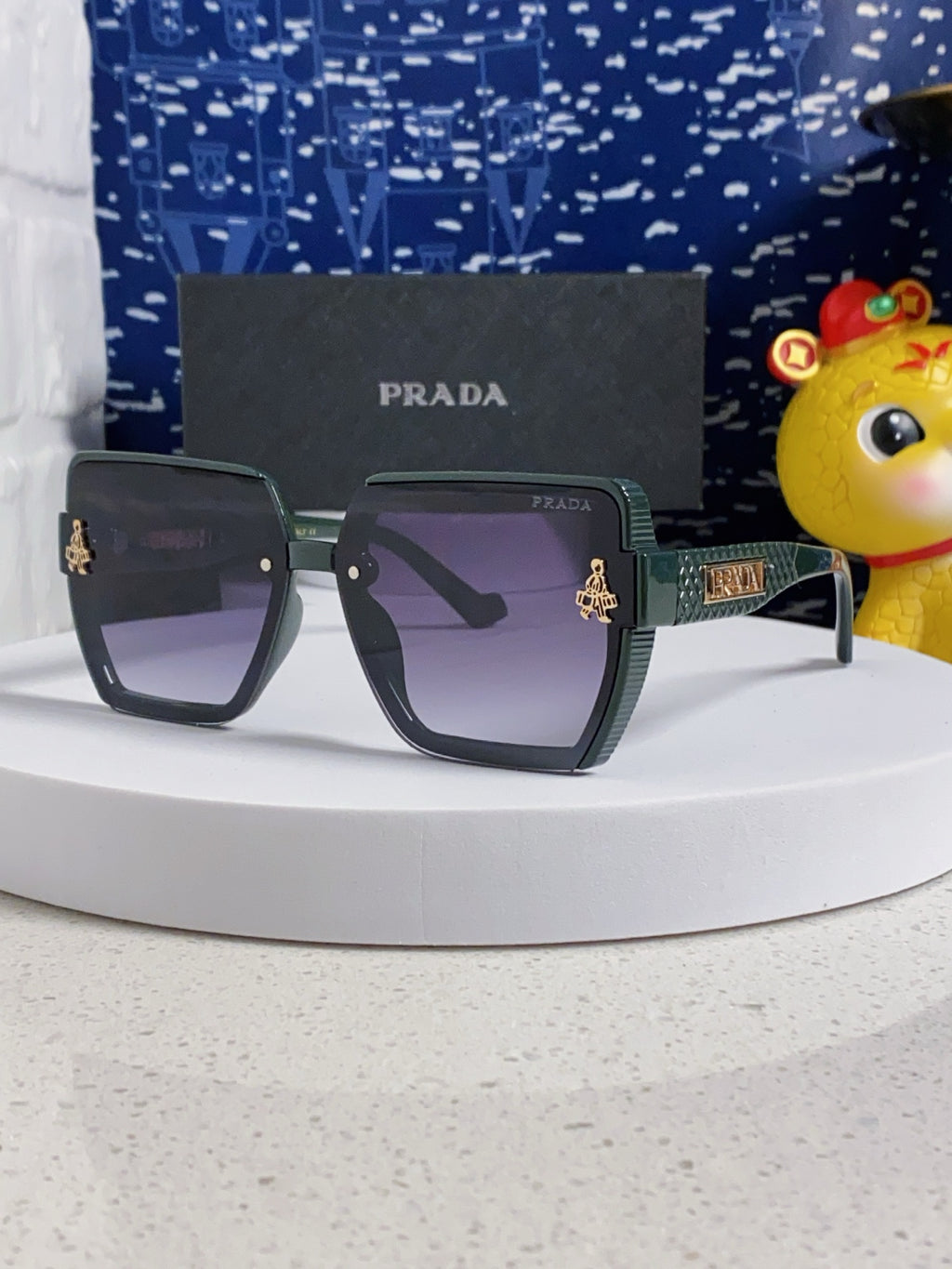 Prada Fashion Silver Lens Sunglasses for Men & Women - 465608