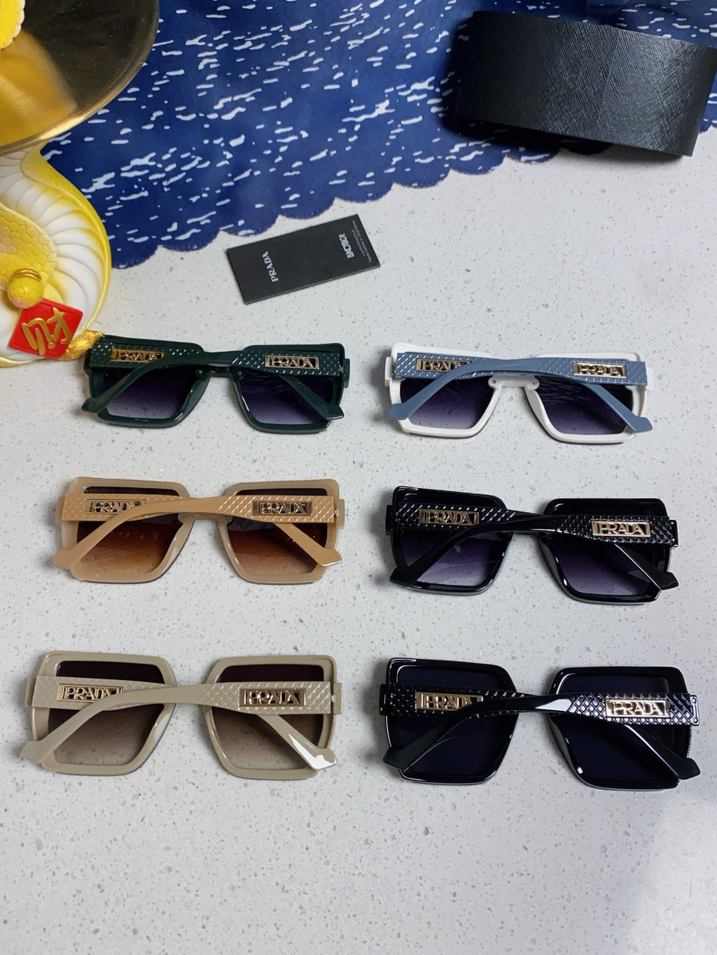 Prada Fashion Brown Lens Sunglasses for Men & Women - 465609 - detail image 11
