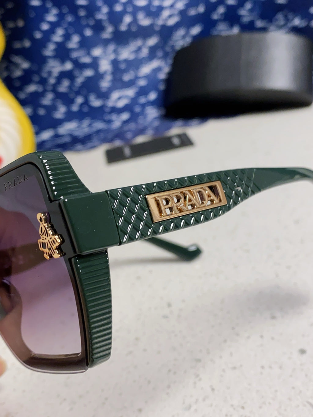 Prada Fashion Silver Lens Sunglasses for Men & Women - 465608 - detail image 7
