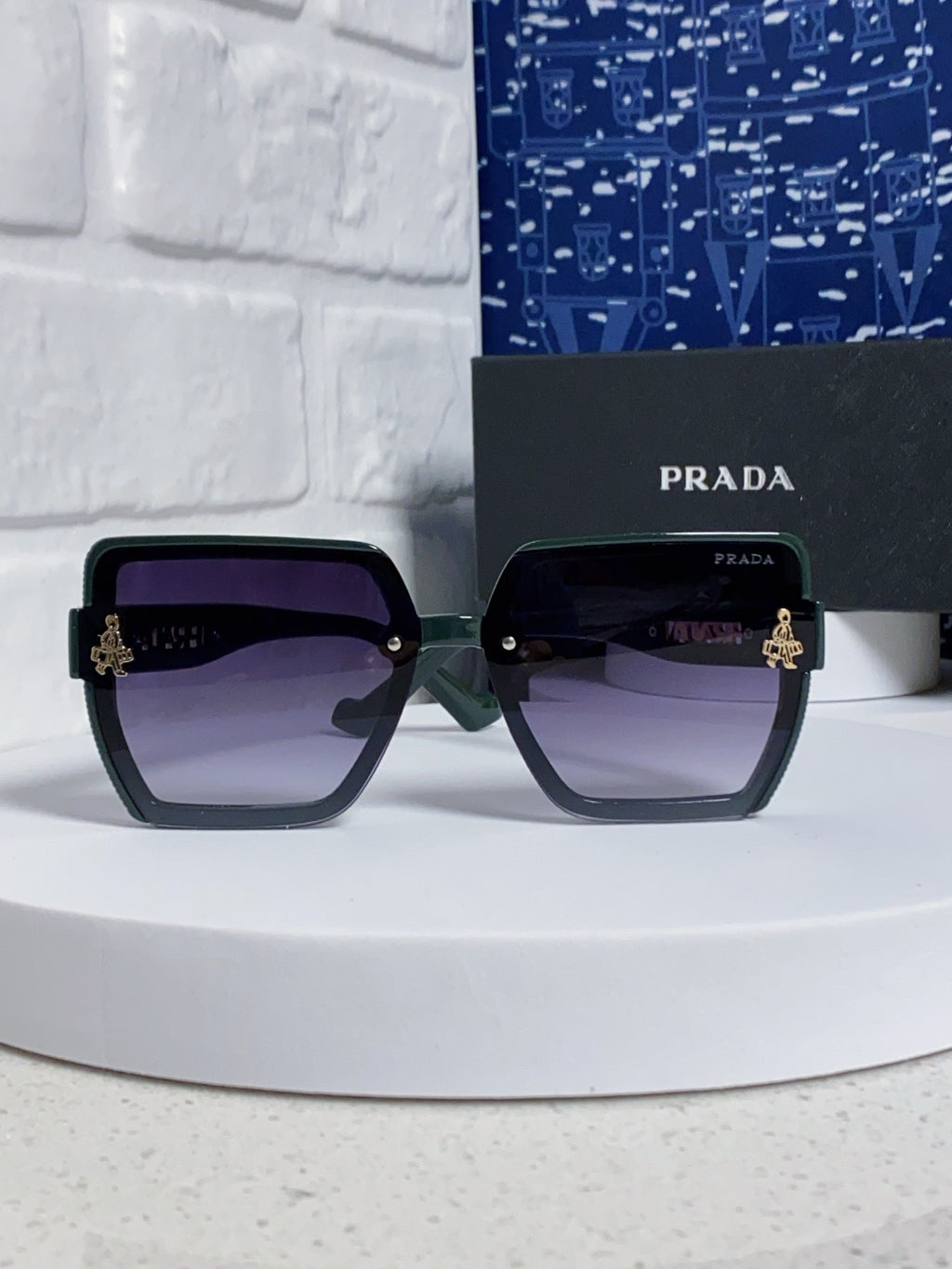 Prada Fashion Silver Lens Sunglasses for Men & Women - 465608 - detail image 2