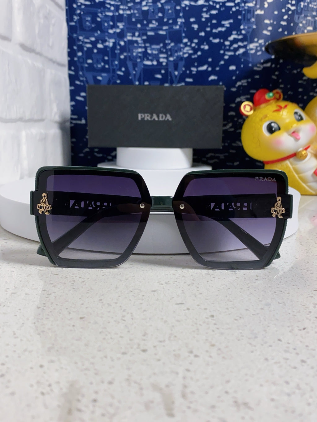 Prada Fashion Silver Lens Sunglasses for Men & Women - 465608 - detail image 9