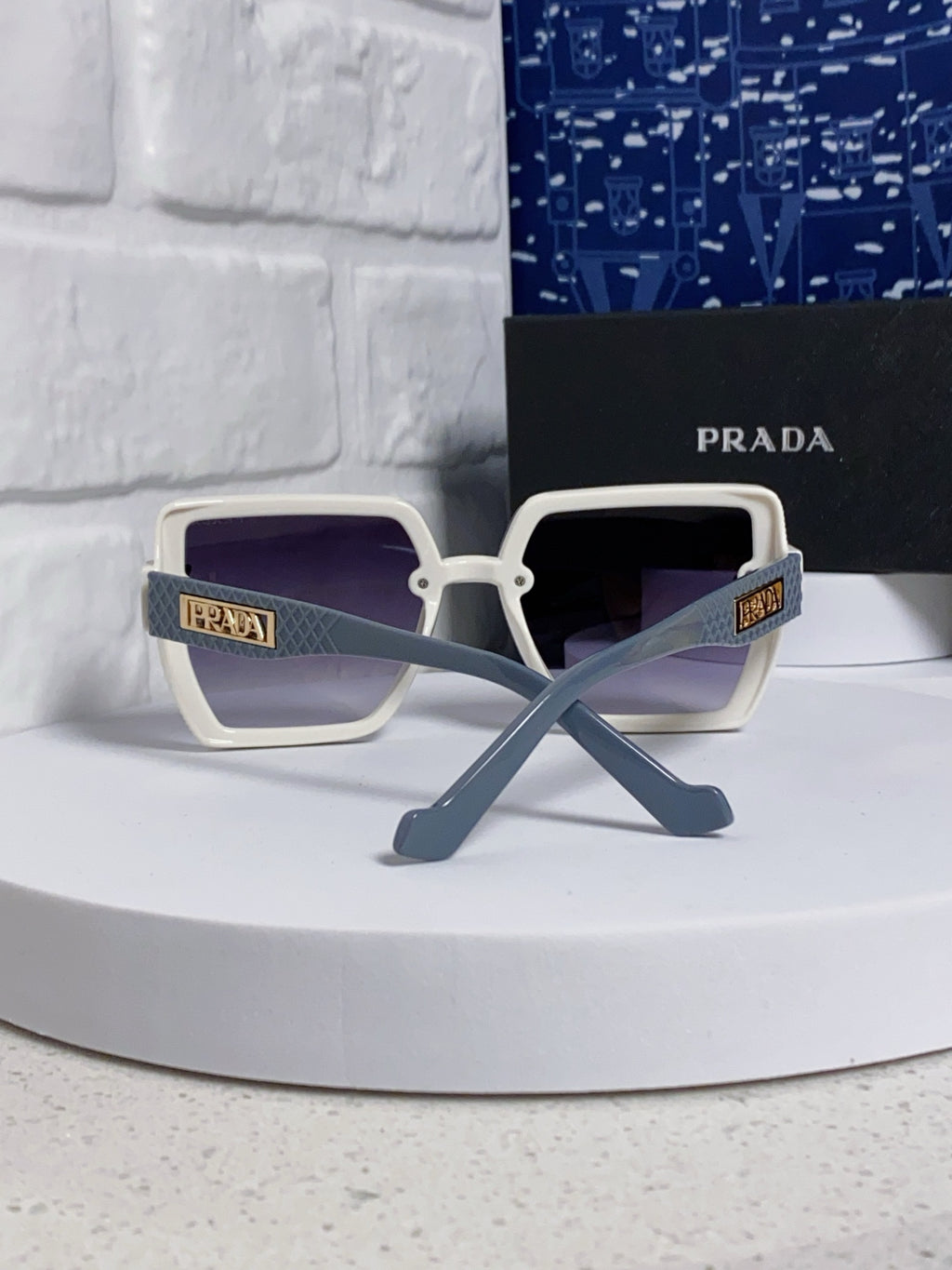 Prada Fashion Silver Lens Sunglasses for Men & Women - 465610 - detail image 3