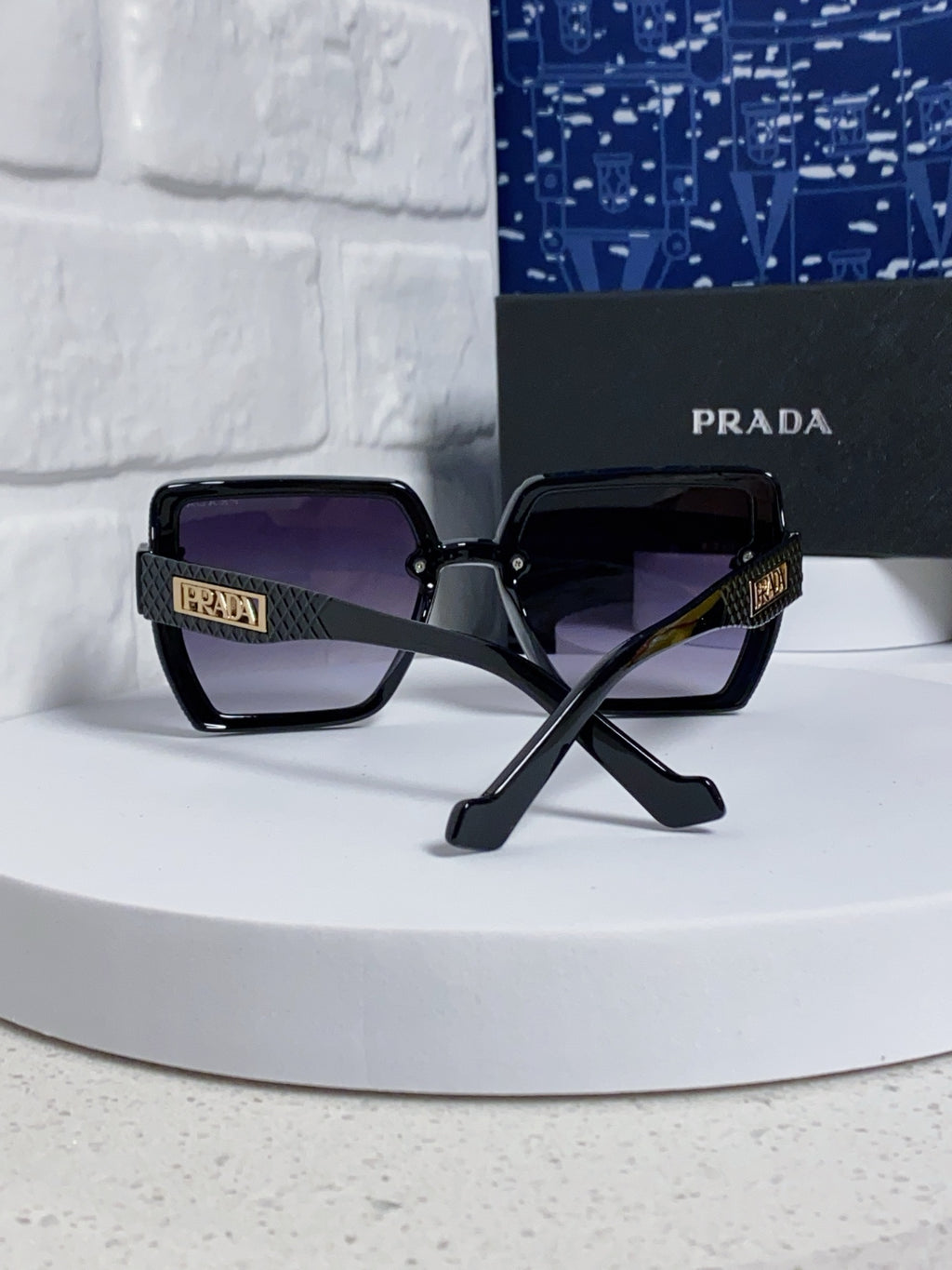 Prada Fashion Silver Lens Sunglasses for Men & Women - 465611 - detail image 3