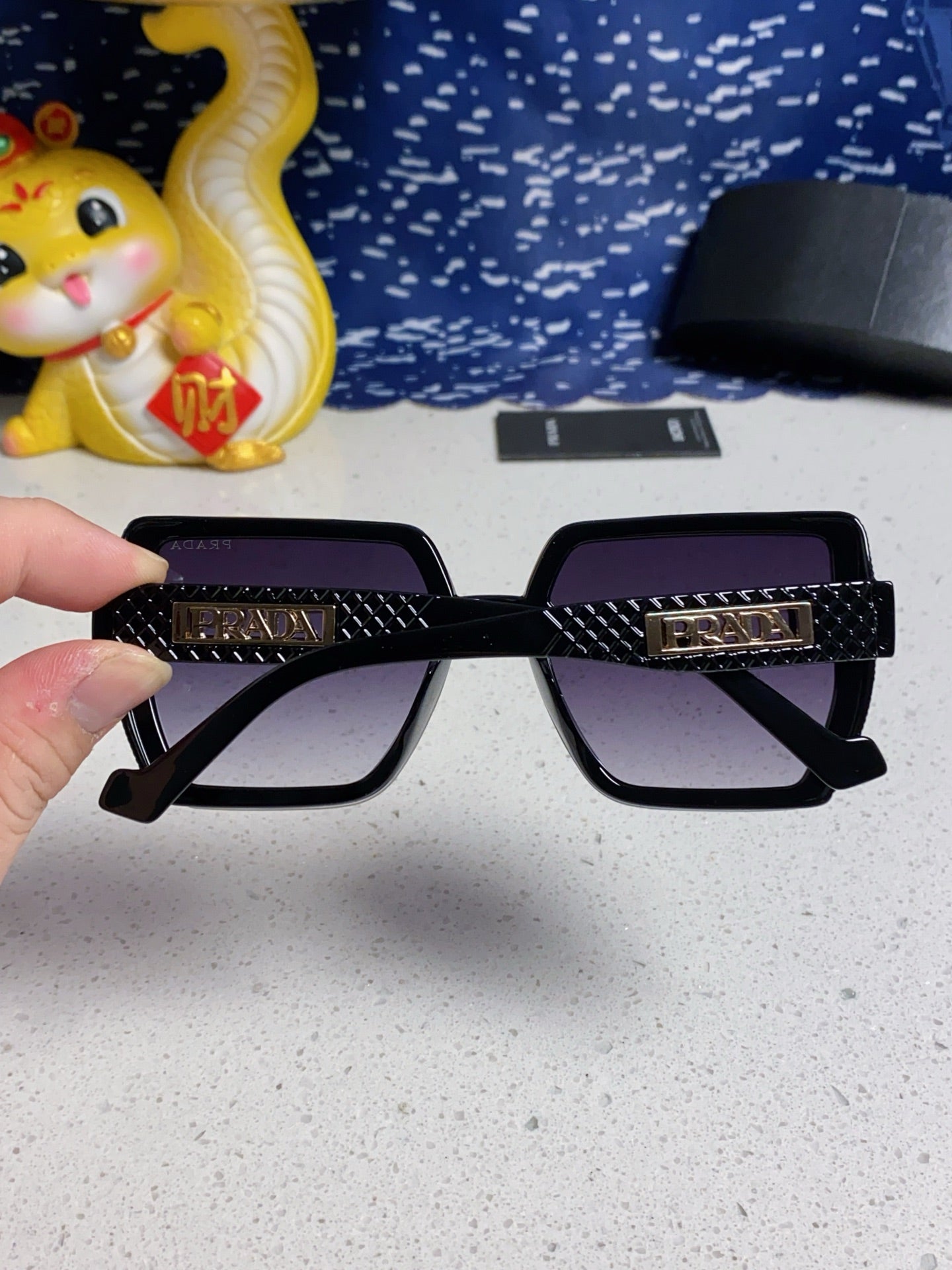 Prada Fashion Silver Lens Sunglasses for Men & Women - 465611 - detail image 5