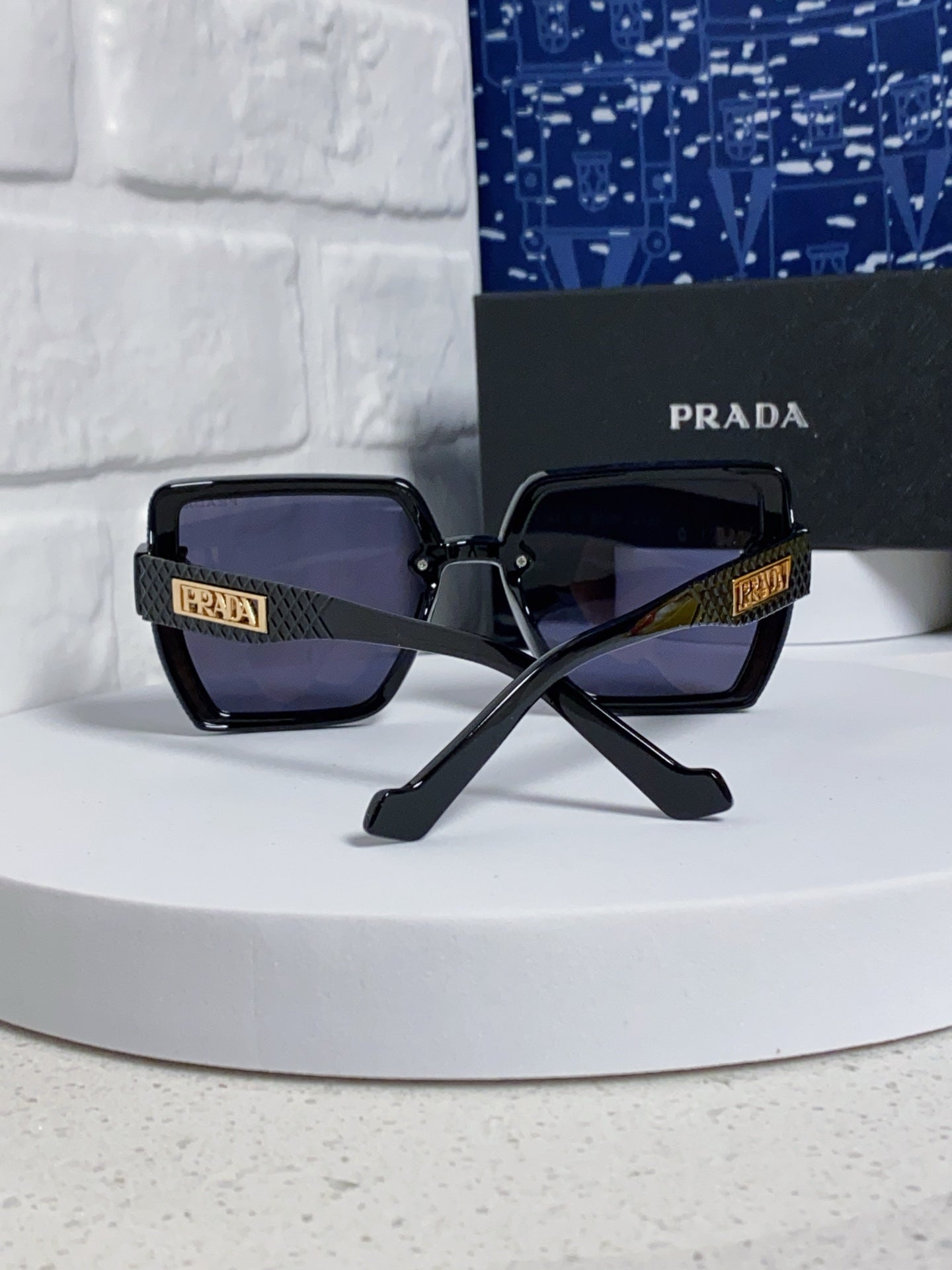 Prada Fashion Blue Lens Sunglasses for Men & Women - 465612 - detail image 3