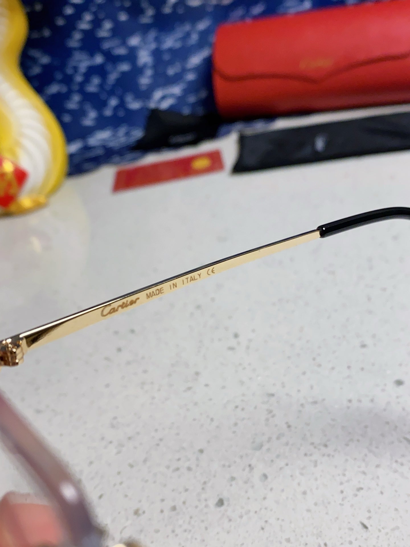 Cartier Fashion Silver Lens Sunglasses for Men & Women - 415886 - detail image 8