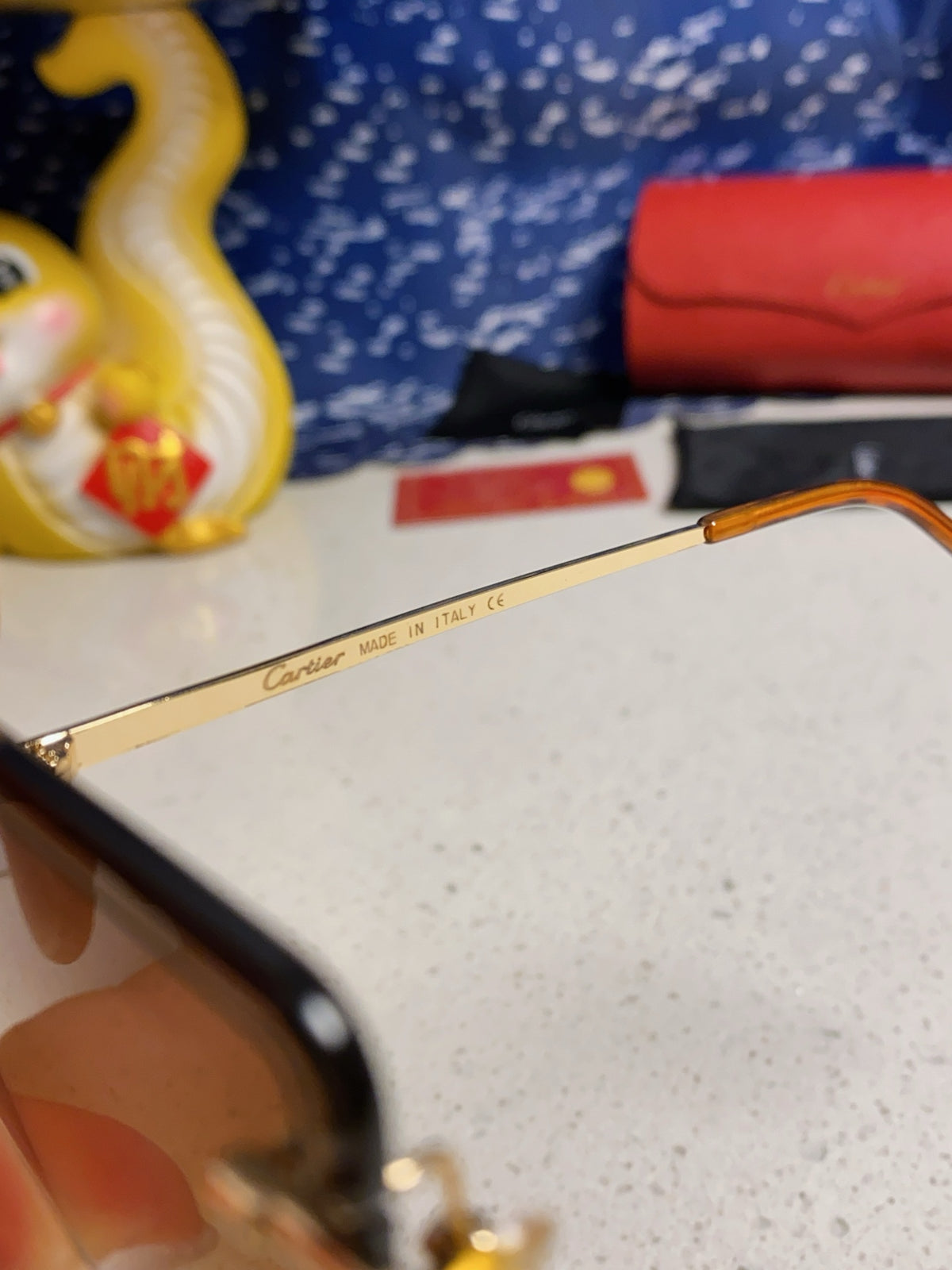 Cartier Fashion Brown Lens Sunglasses for Men & Women - 415888 - detail image 7