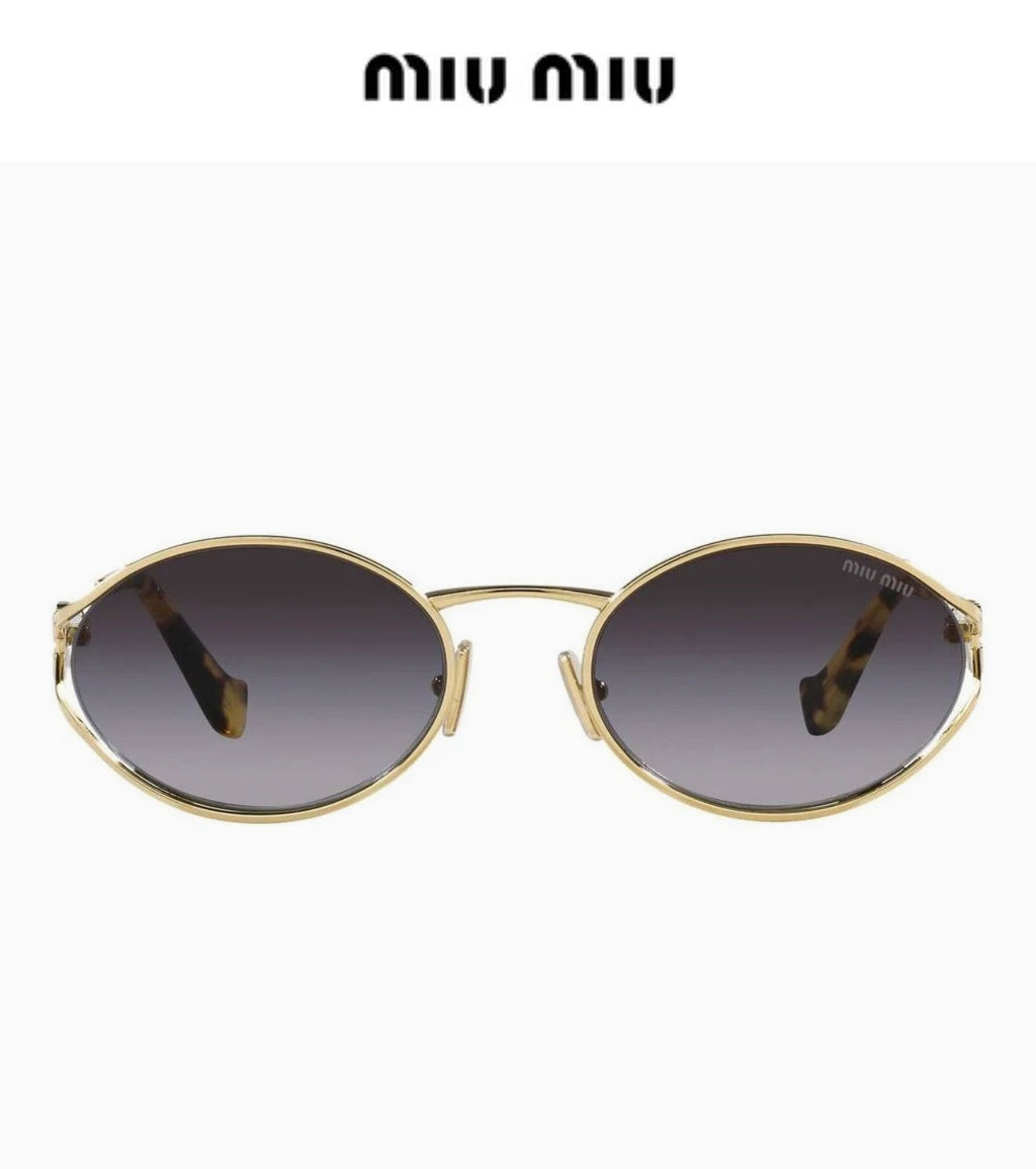 Miu Miu SMU52Y Fashion Brown Lens Sunglasses for Men & Women - detail image 8