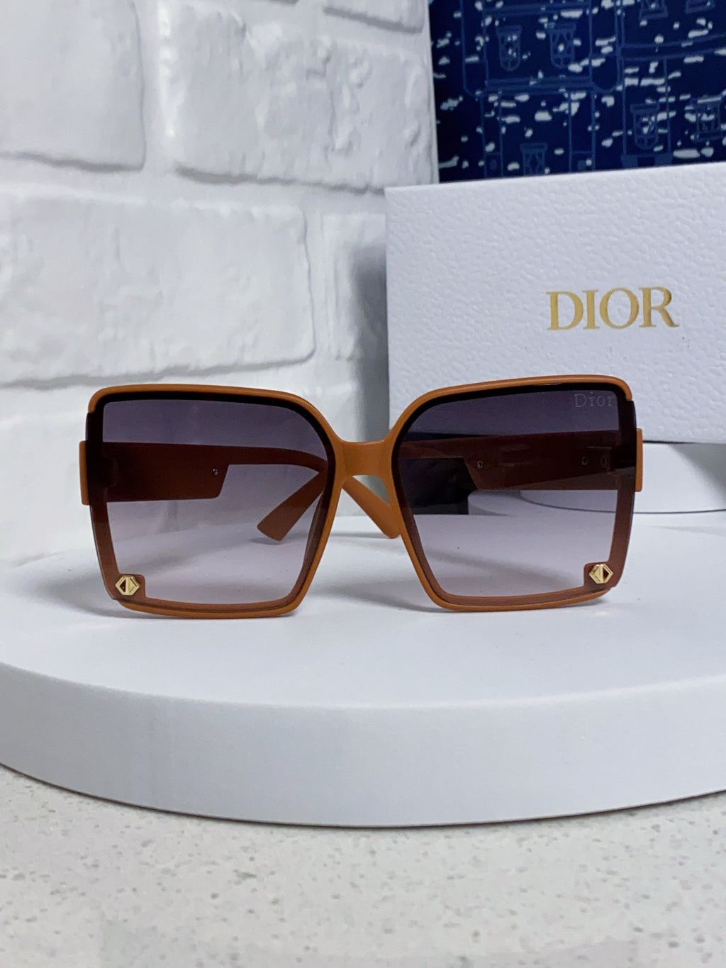 Dior Polarized Fashion Silver Lens Sunglasses for Women - detail image 2