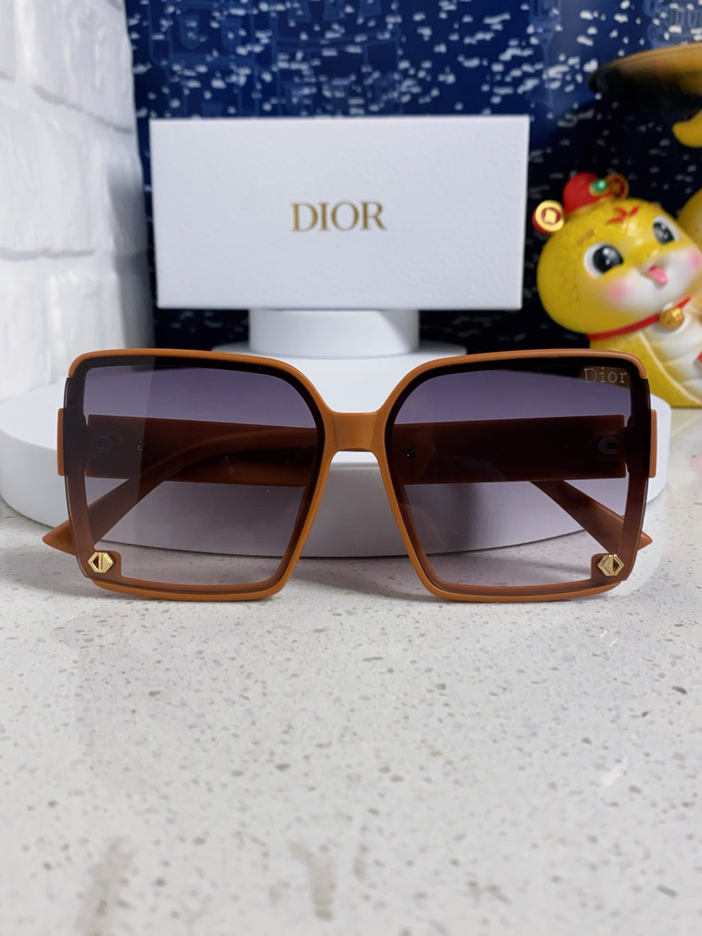 Dior Polarized Fashion Silver Lens Sunglasses for Women - detail image 9