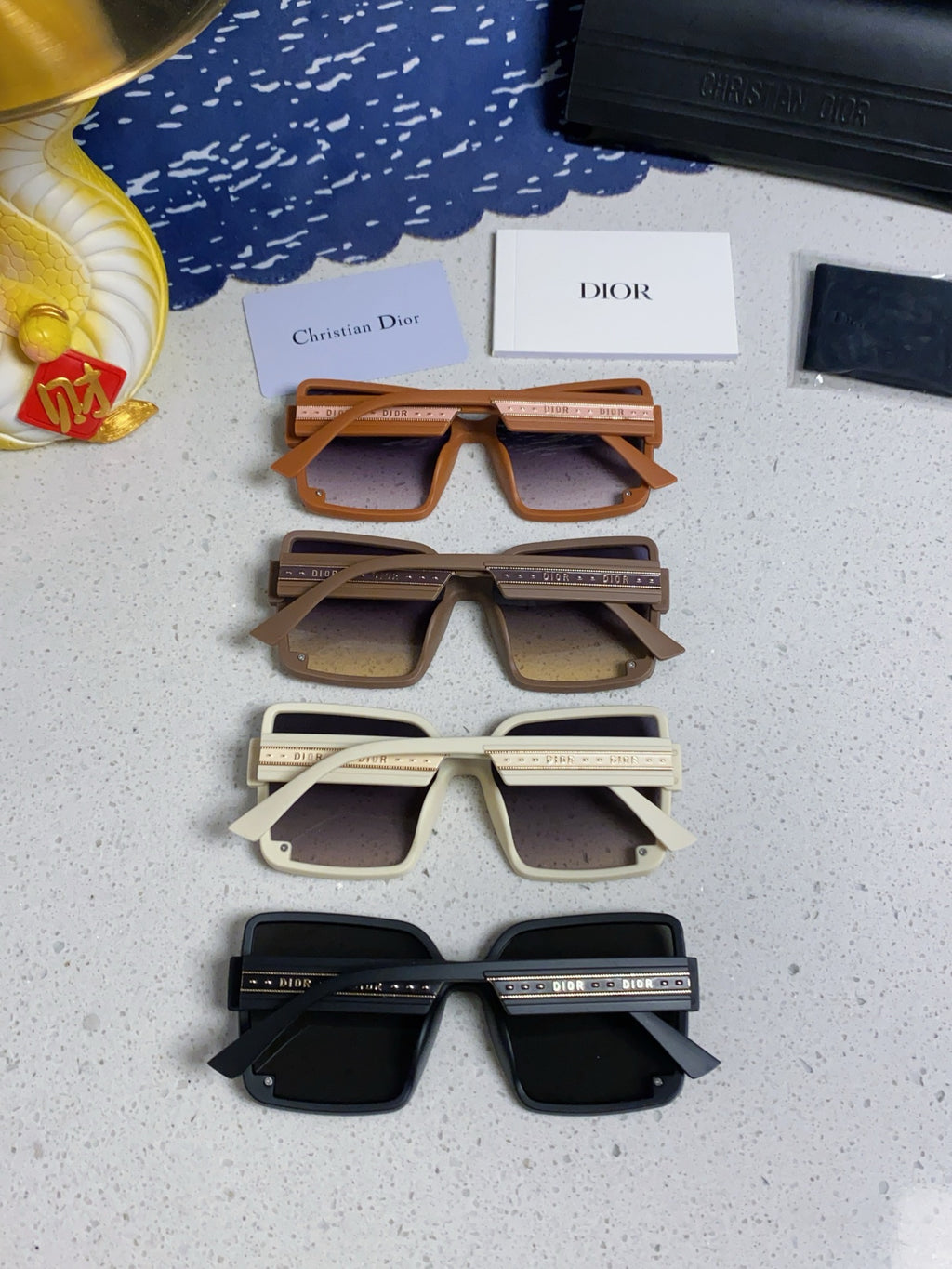 Dior Polarized Fashion Black Lens Sunglasses for Women - 997975 - detail image 11
