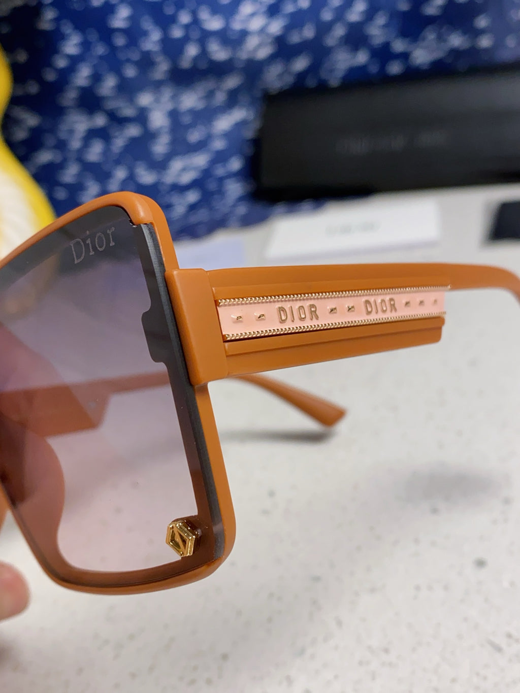 Dior Polarized Fashion Silver Lens Sunglasses for Women - 431823 - detail image 7