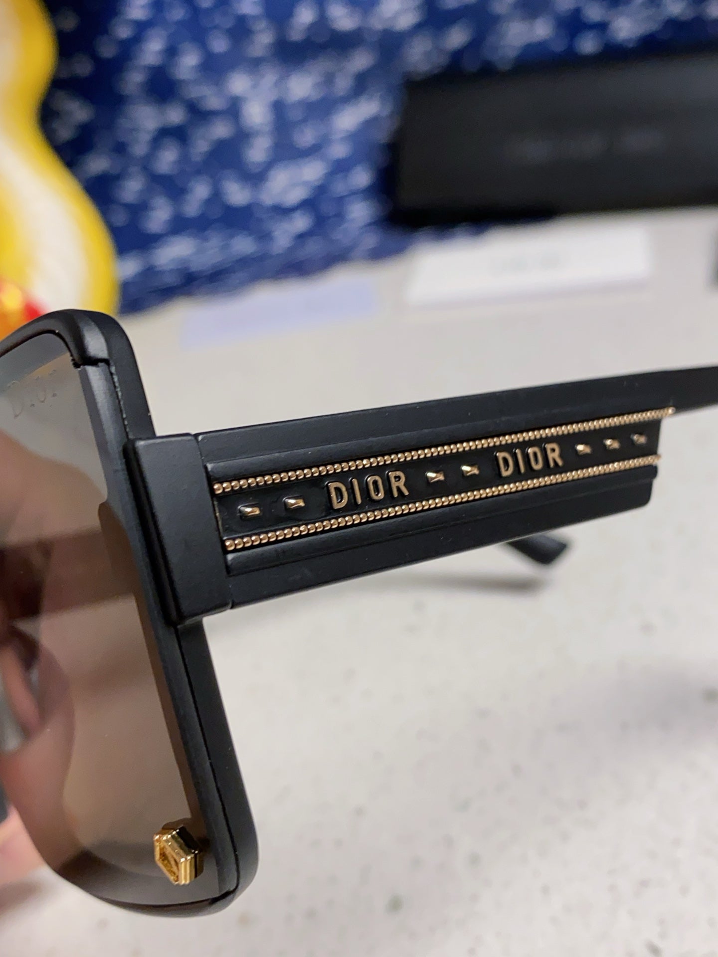 Dior Polarized Fashion Black Lens Sunglasses for Women - 997975 - detail image 7