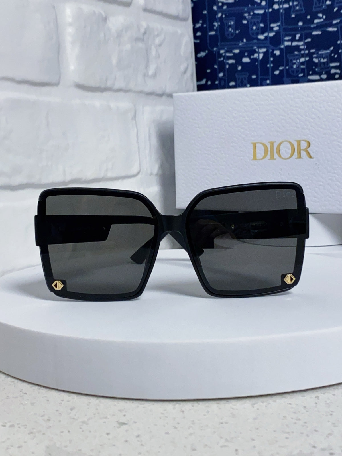 Dior Polarized Fashion Black Lens Sunglasses for Women - 431826 - detail image 2