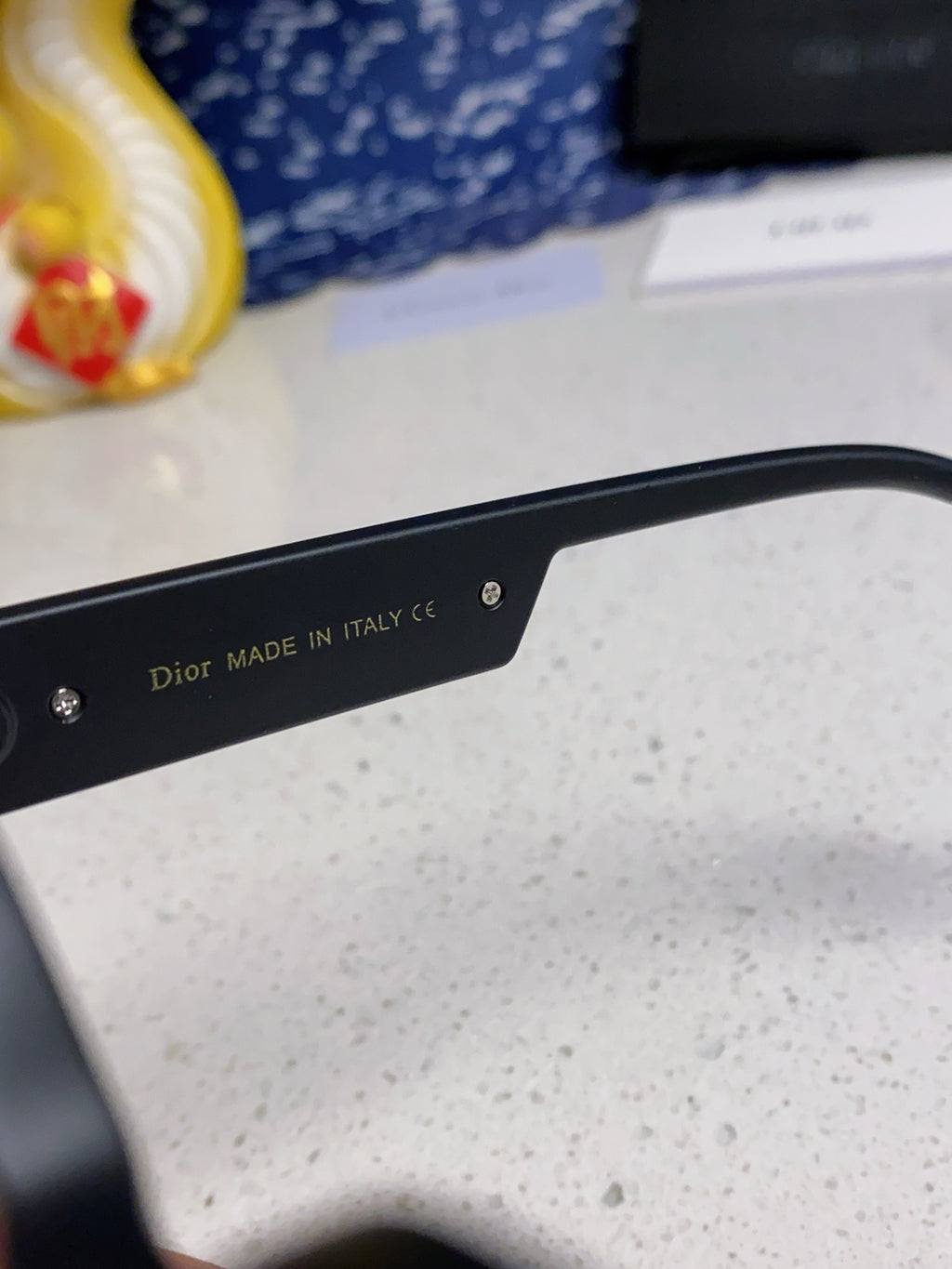 Dior Polarized Fashion Black Lens Sunglasses for Women - detail image 8