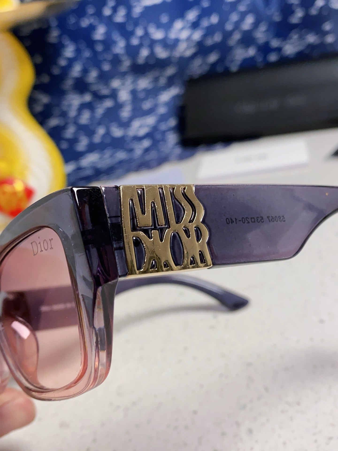 Dior Fashion Silver Lens Sunglasses for Men & Women - 997976 - detail image 7