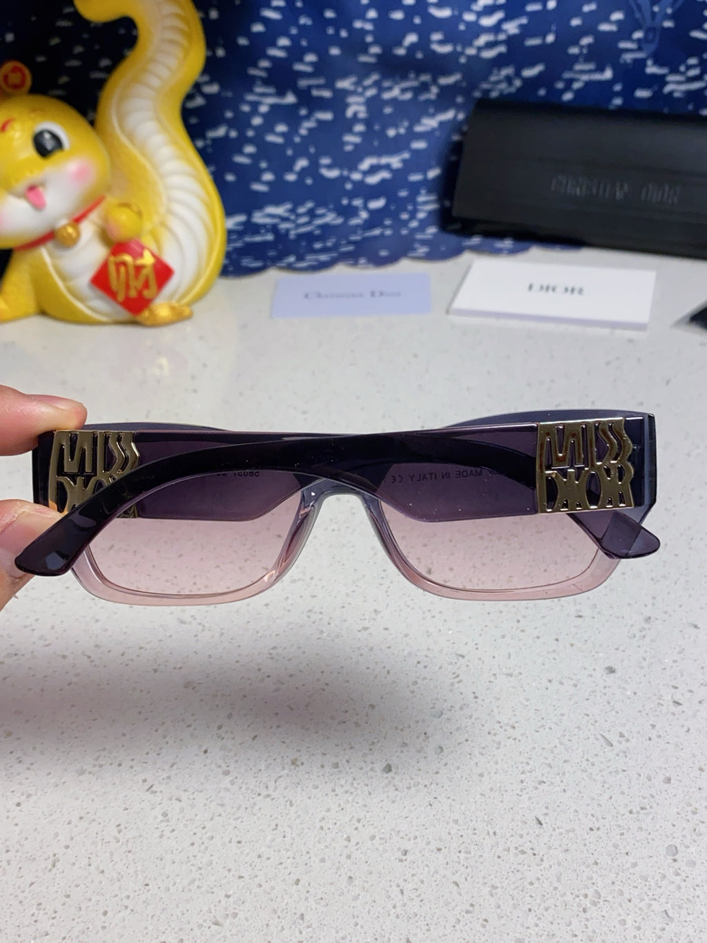 Dior Fashion Silver Lens Sunglasses for Men & Women - 997976 - detail image 5