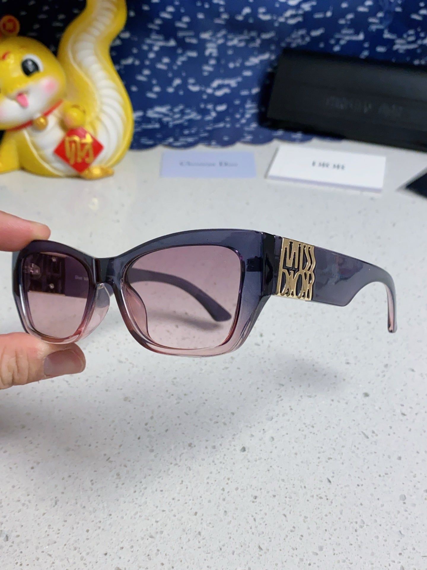 Dior Fashion Silver Lens Sunglasses for Men & Women - 997976 - detail image 6