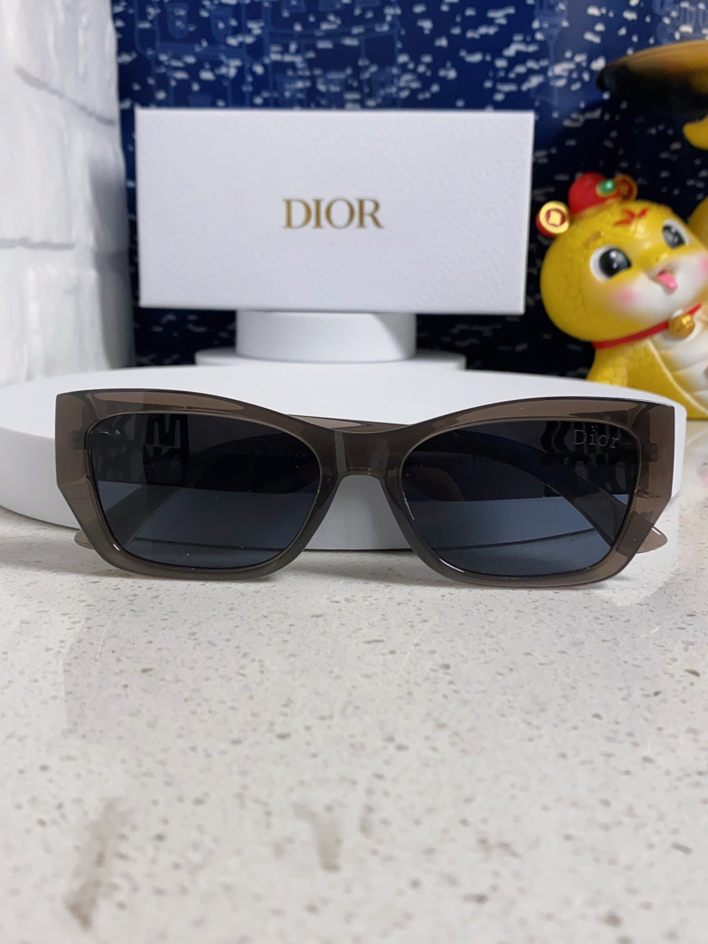 Dior Fashion Blue Lens Sunglasses for Men & Women - 997978 - detail image 9