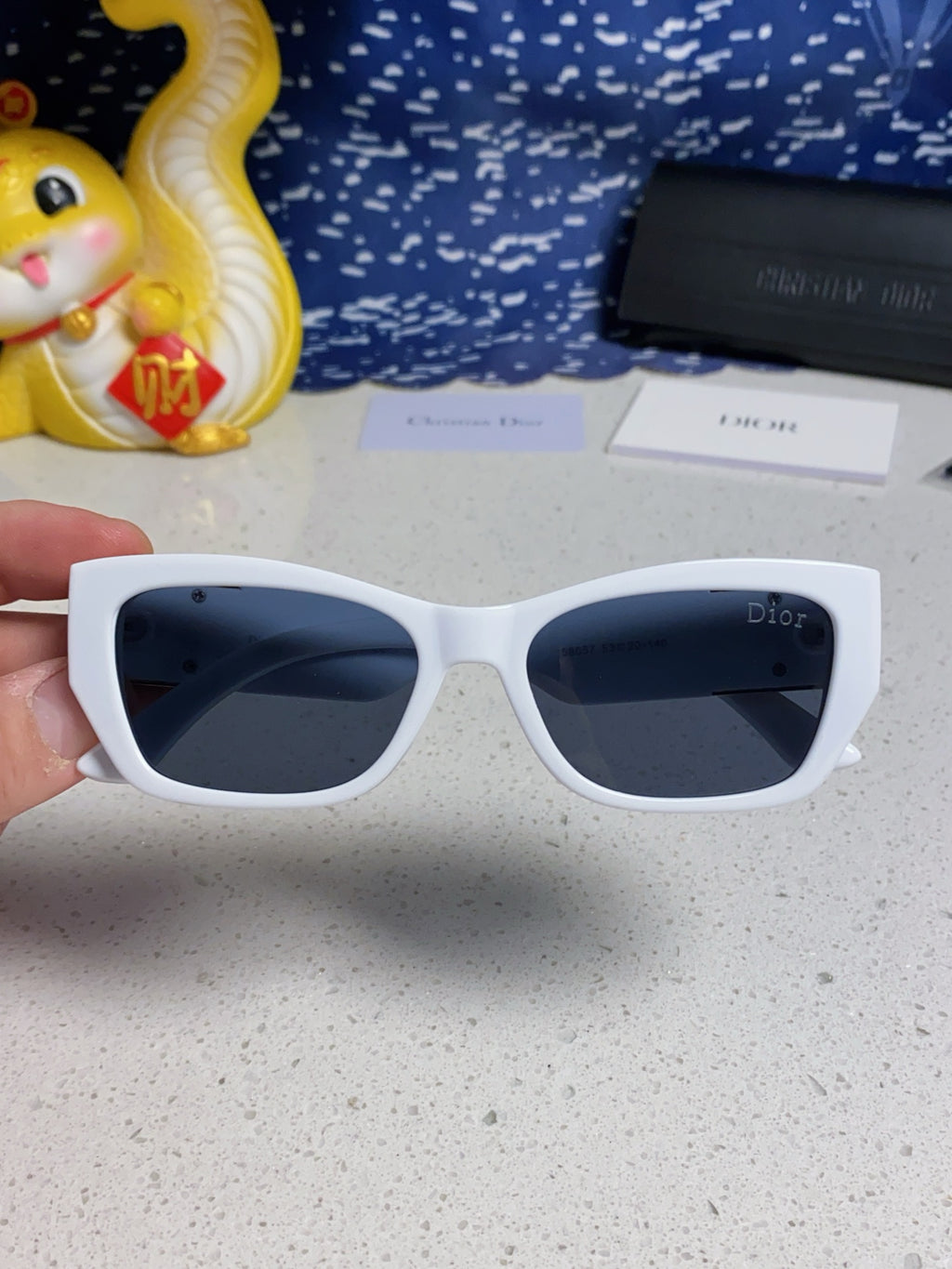 Dior Fashion Silver Lens Sunglasses for Men & Women - 997979 - detail image 4