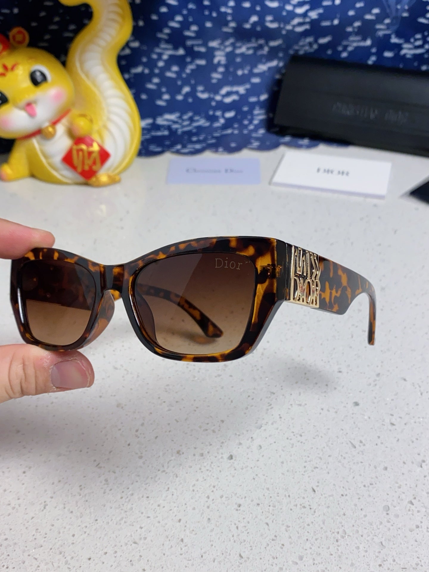 Dior Fashion Brown Lens Sunglasses for Men & Women - 997980 - detail image 6