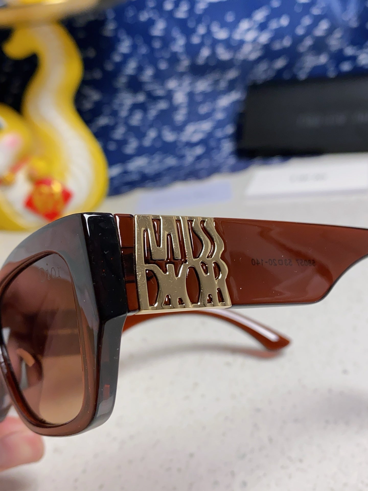 Dior Fashion Brown Lens Sunglasses for Men & Women - 997981 - detail image 7