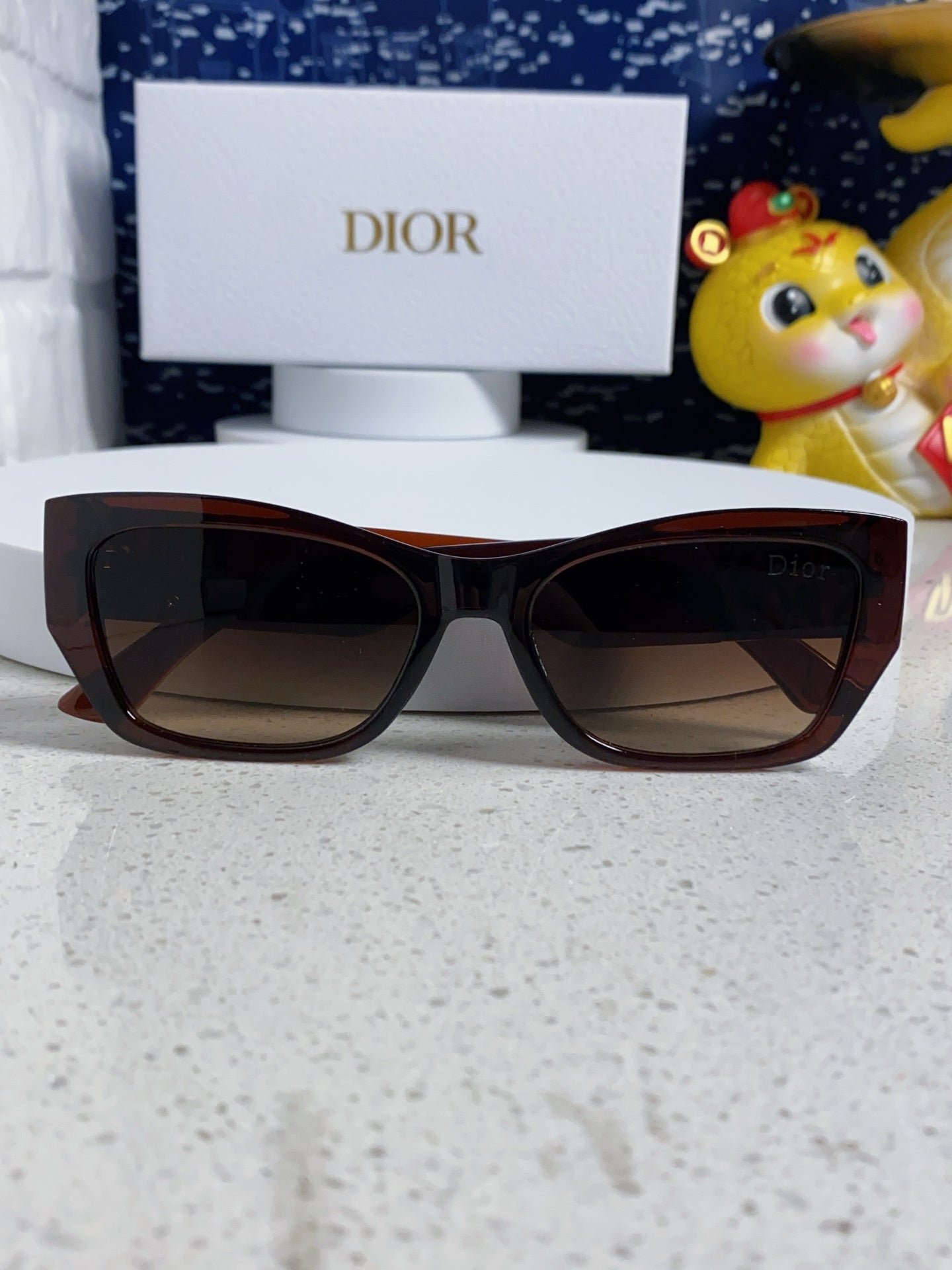 Dior Fashion Brown Lens Sunglasses for Men & Women - 997981 - detail image 9