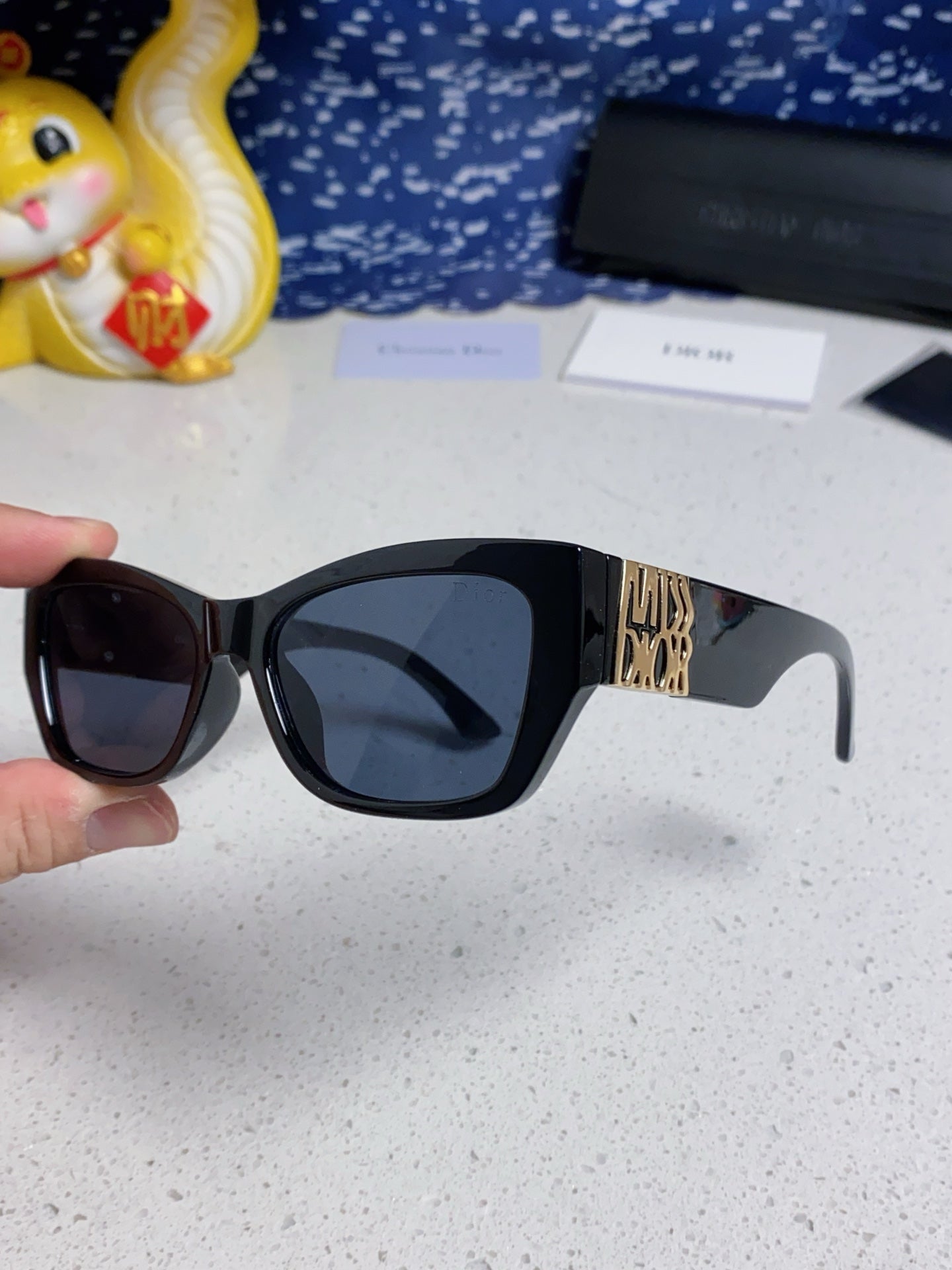 Dior Fashion Gold Lens Sunglasses for Men & Women - 997982 - detail image 6