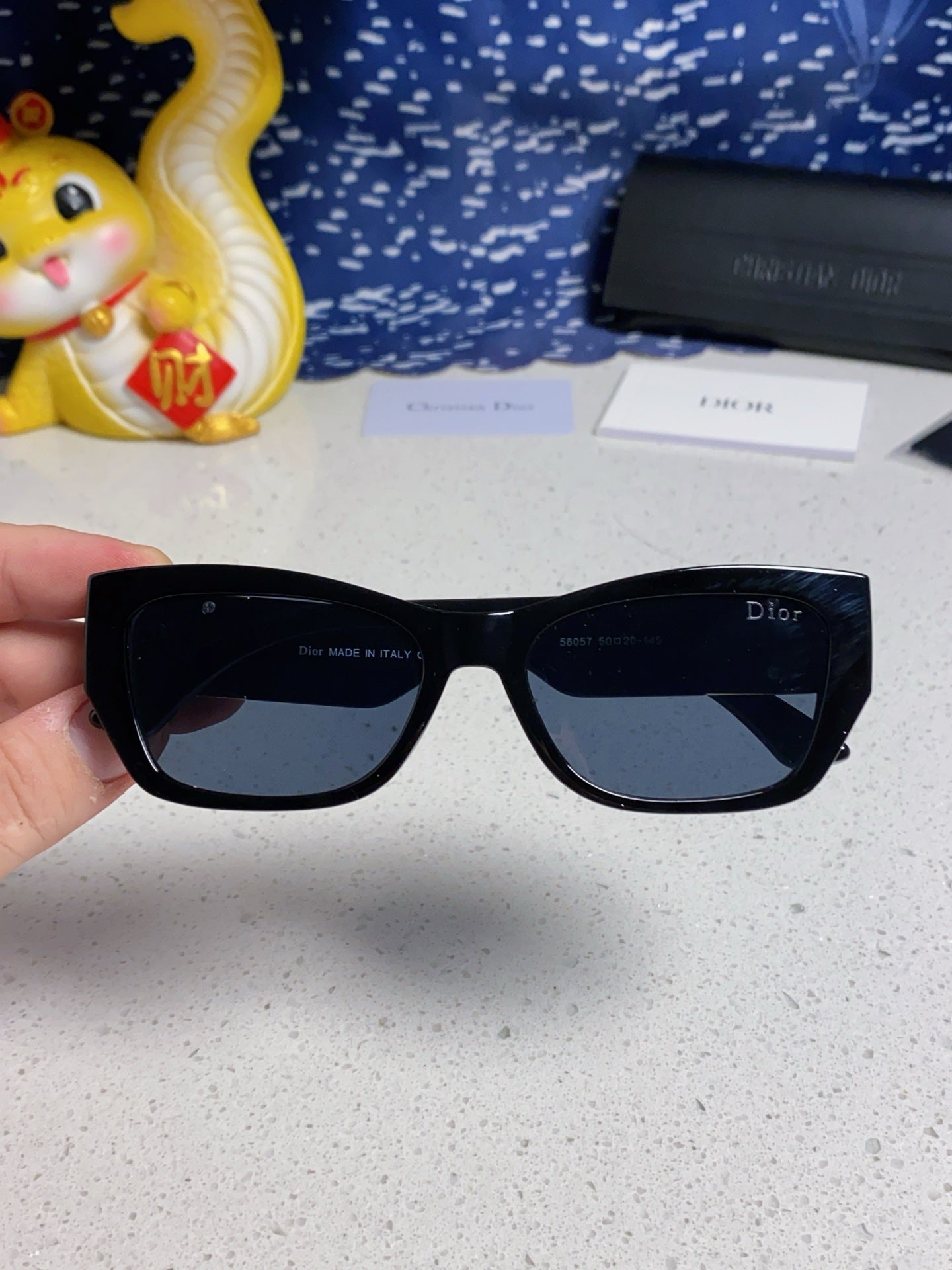 Dior Fashion Gold Lens Sunglasses for Men & Women - 997982 - detail image 4