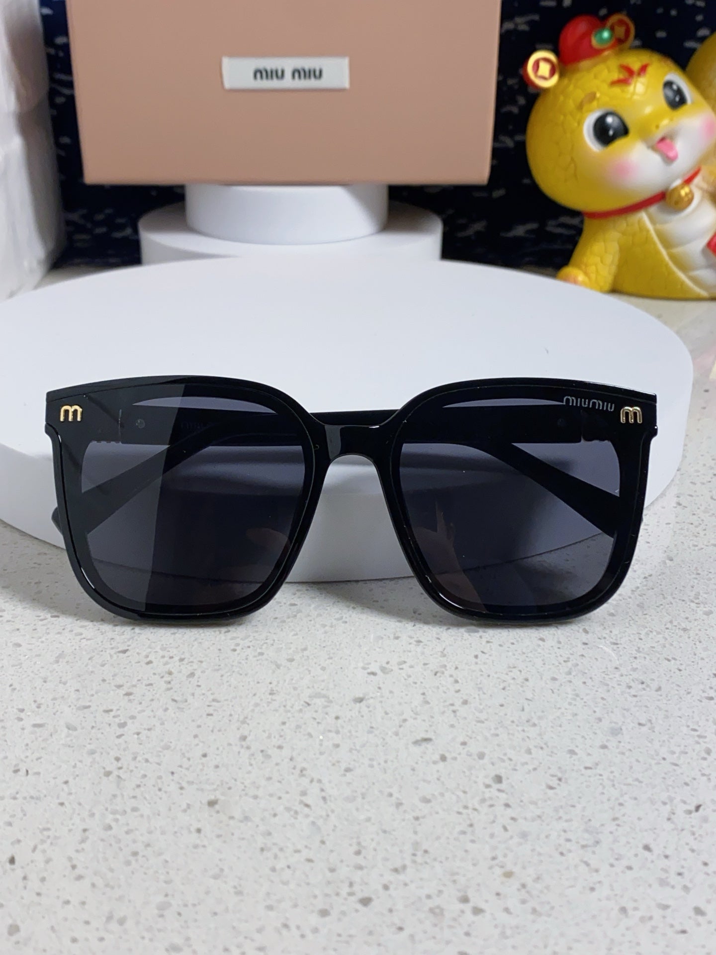 Miu Miu Round Silver Lens Sunglasses for Women - detail image 9
