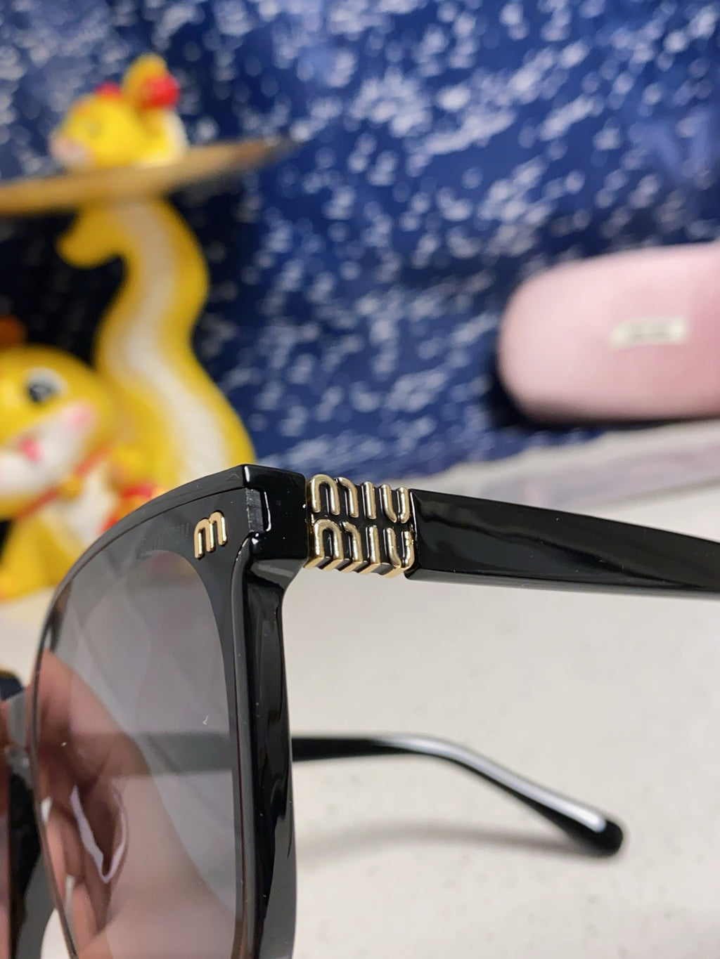 Miu Miu Round Silver Lens Sunglasses for Women - detail image 7